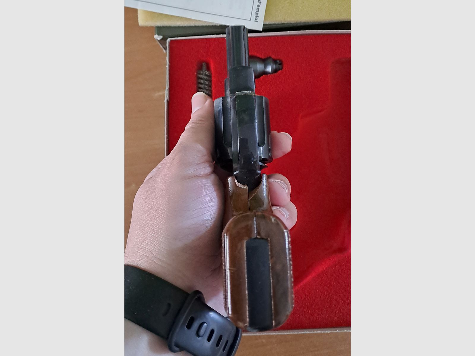 ¡Mauser Mod.K50 cal. .380 knall completo con accesorios!