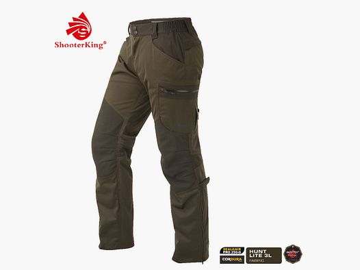 SHOOTERKING Huntflex Broek Heren Brown Olive