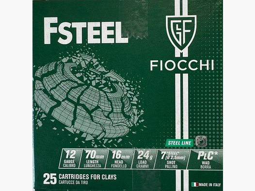 Fiocchi FSteel 12/70 24g - 1000 Schuss