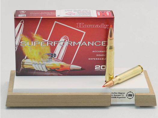 Hornady SST 165grs à20 .30-06 Spring.