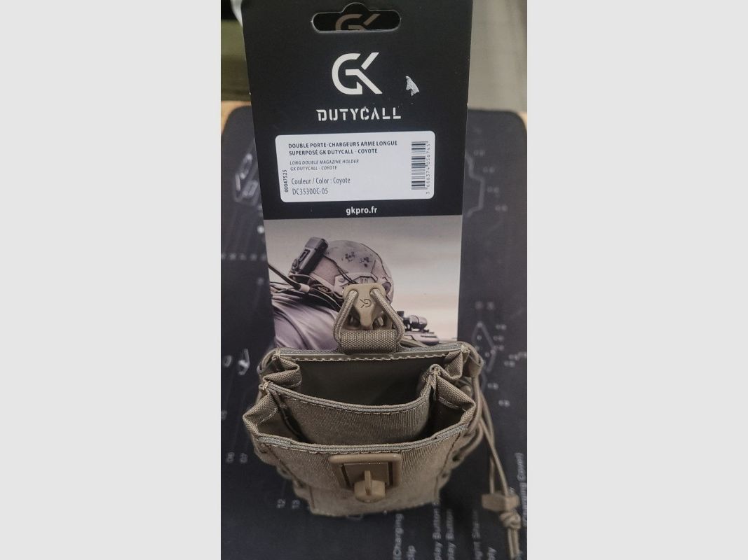 Double Porte-Chargeur 5.56 Superposé GK DUTYCALL- Coyote, image 3 sur 3