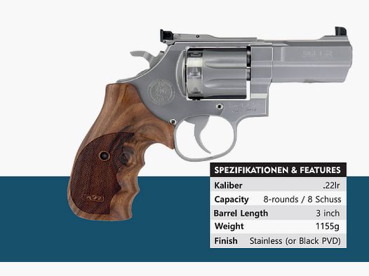 SPOHR KK-Revolver Mod. L562 KK 6.0 -3' .22lr