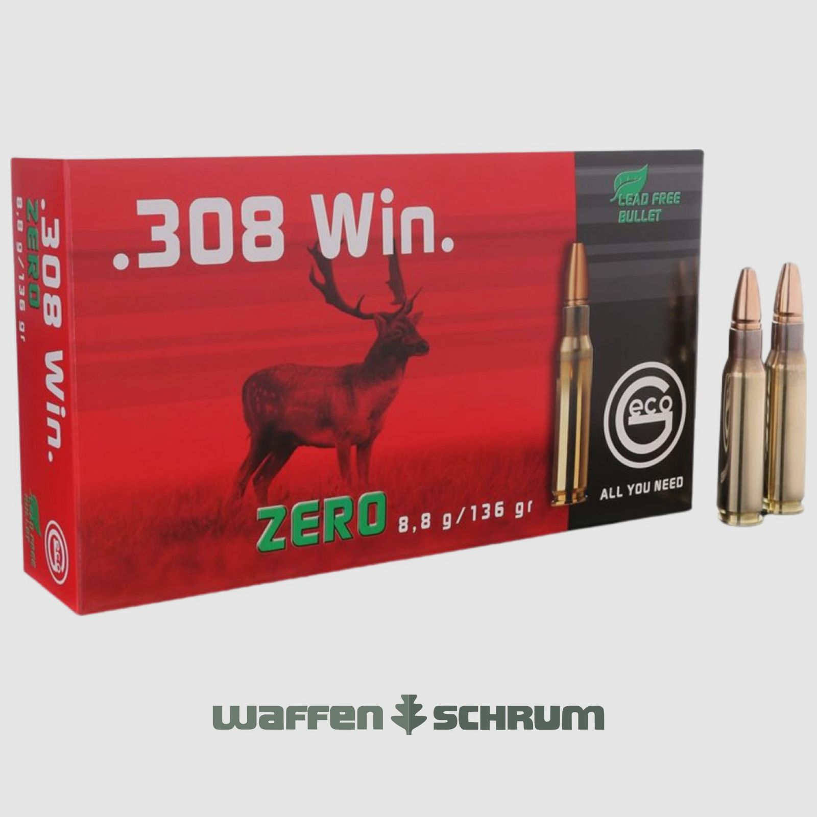 Geco Zero 8,8g - 136gr .308Win