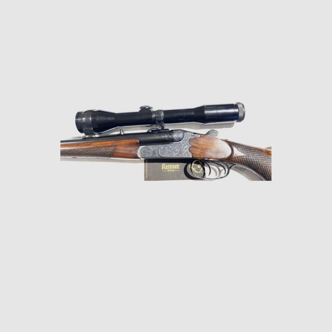 Scheiring-Düsel Safari DB .425 African, Zeiss 1.5-6x24 | Used firearm, image 3 of 10