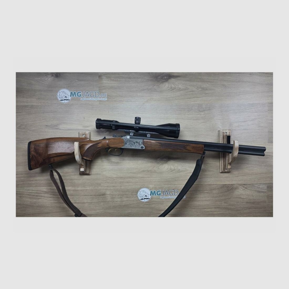 Blaser 97 Bockbüchsflinte mit Wechselsystem BDB 12/76;.308Win