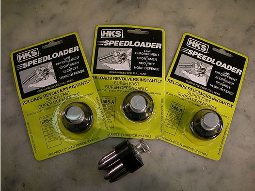 HKS  Speedloader Mod. 586(A), 3 Stück