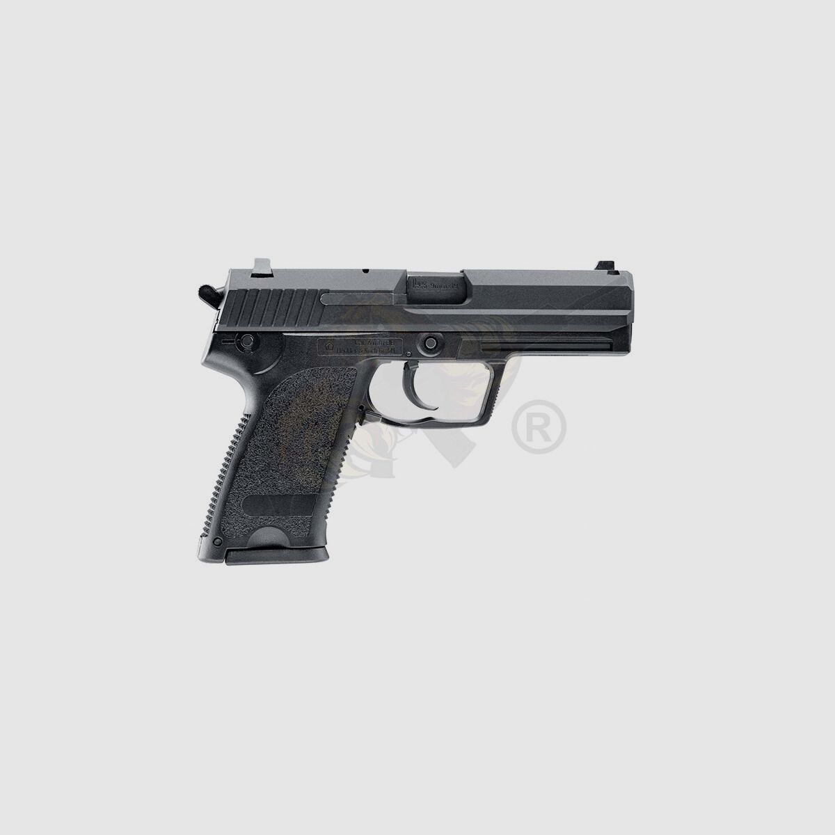 H&K P8 A1 GBB mit Metallschlitten Schwarz -F-