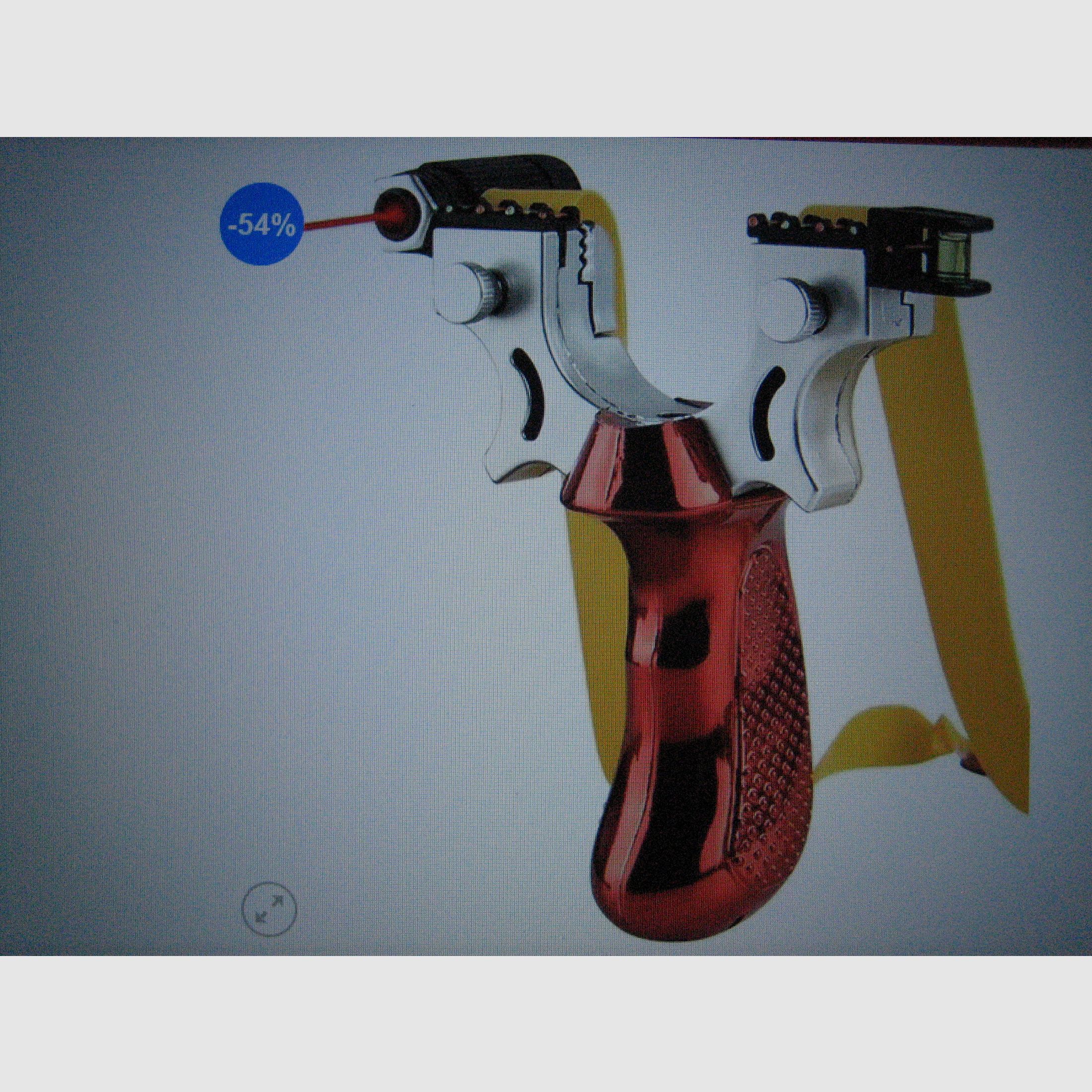 Katapult/Zwille/Schleuder/Steinschleuder mit Laser Neu