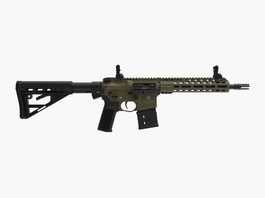 SCHMEISSER AR15 S4F Slim Line – CERAKOTE OD GREEN / .223 Rem. / 10,5" | 267mm