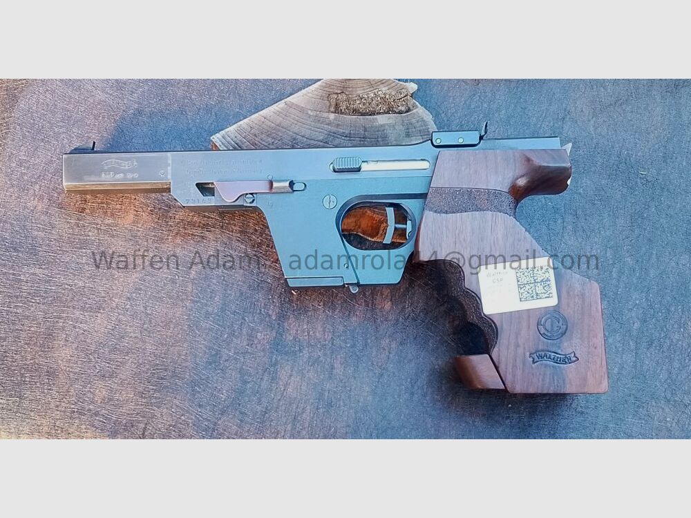 Carl Walther GSP sport pistol