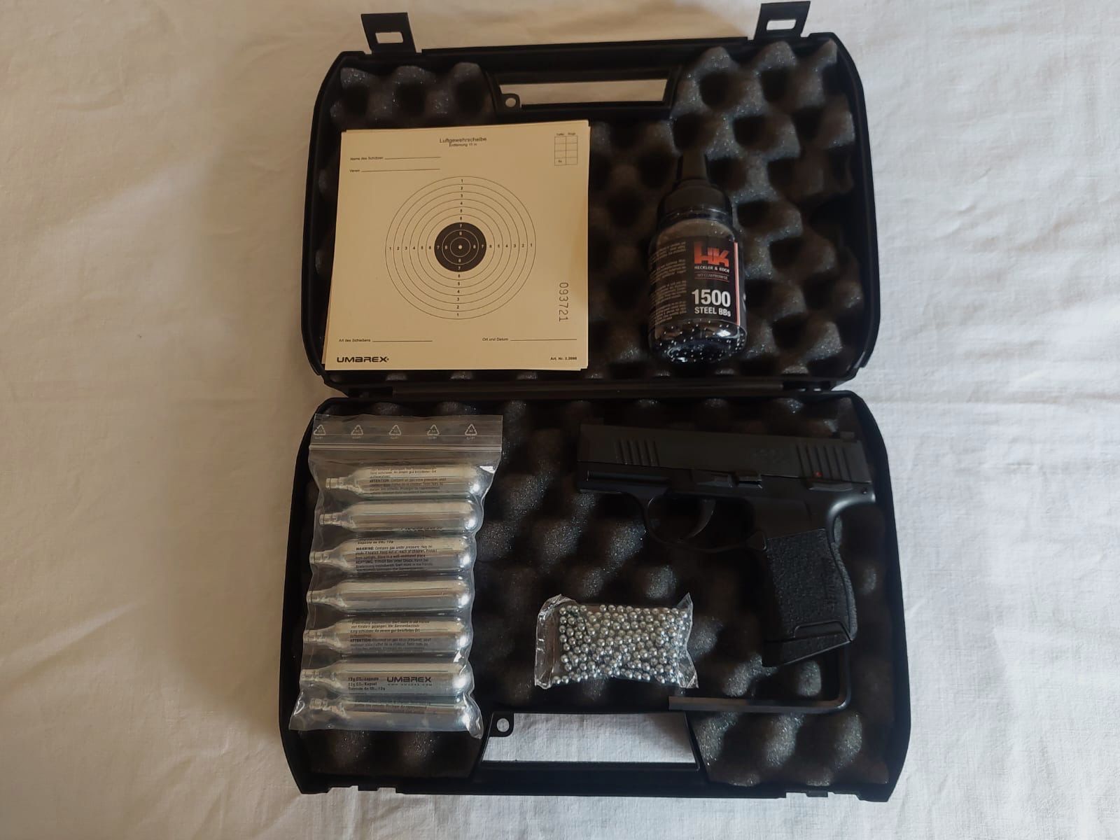 Sig Sauer P365 4,5 mm CO2  BB + Zubehör 