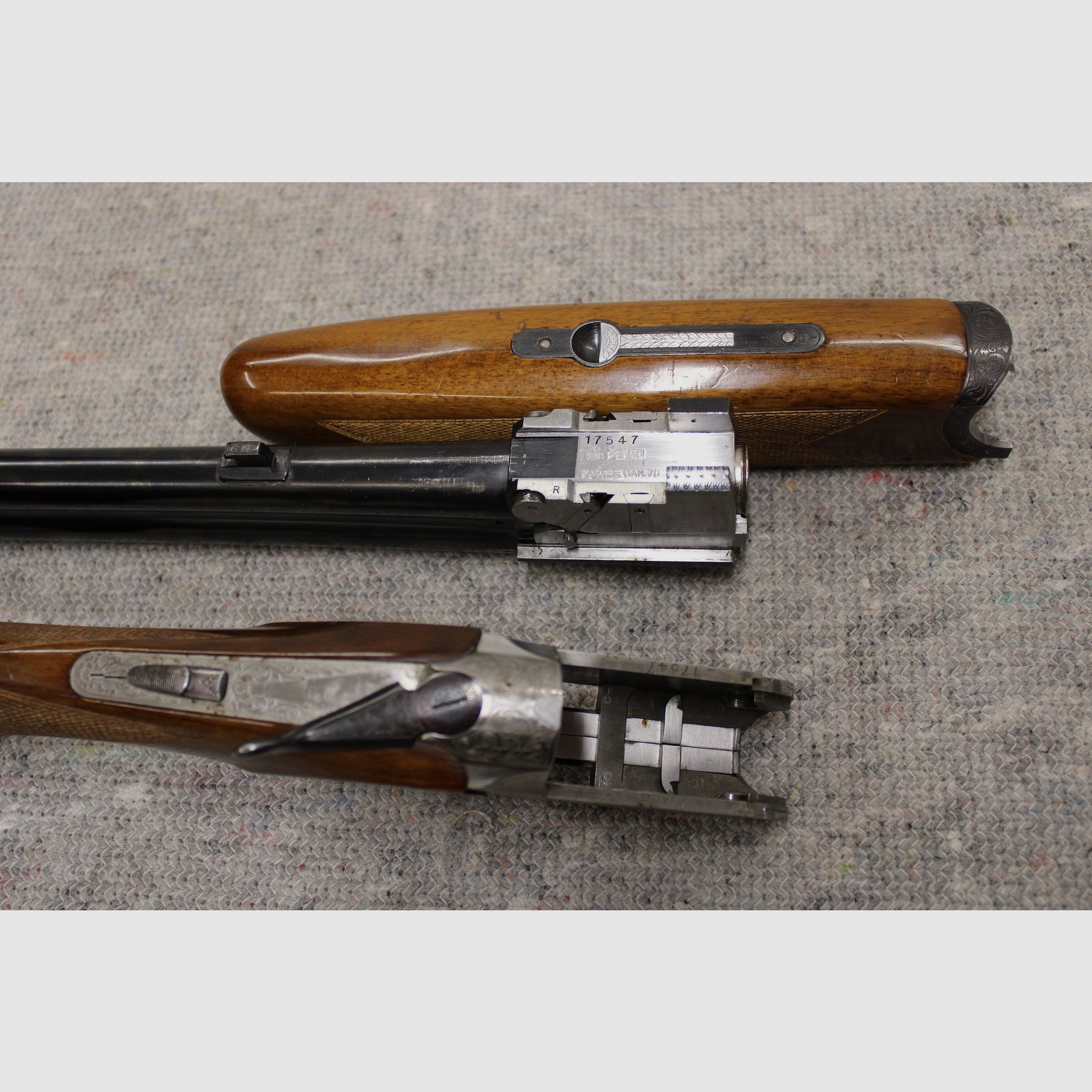 Bock double shotgun Rottweil 650 "Fasan" 12/70 BDF 70 cm single trigger