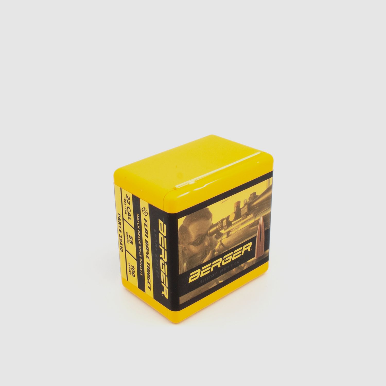 Proiettile Berger .22 FB Target 55GR 100 Pezzi