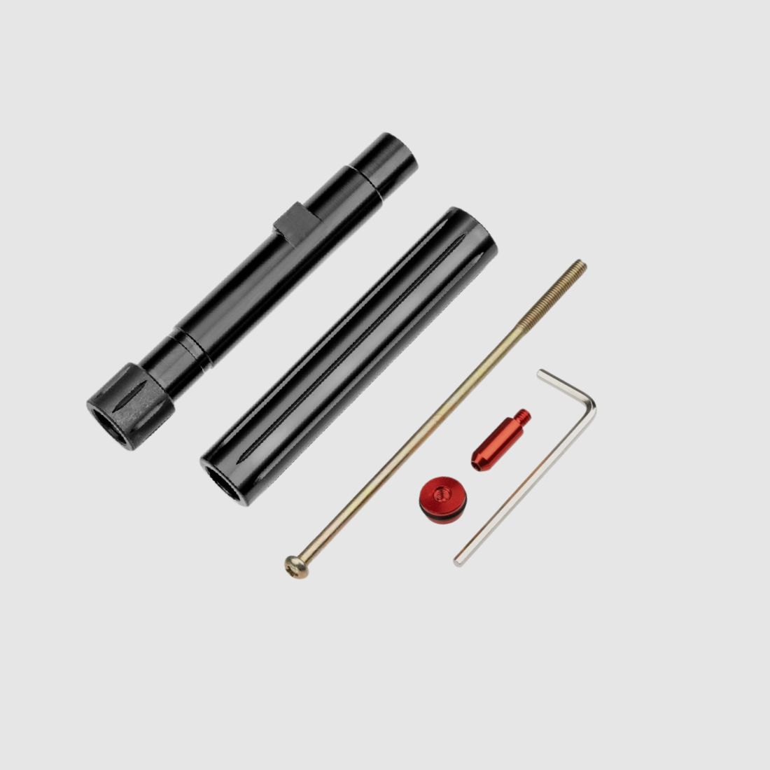 BUNDLE | Tuning barrel | Tuning Barrel HDP50 + Powerkit.50 for HDP50 | RED ELOXIDIZED | T4E export valve | HDP.50 + GEN.2| 25j+