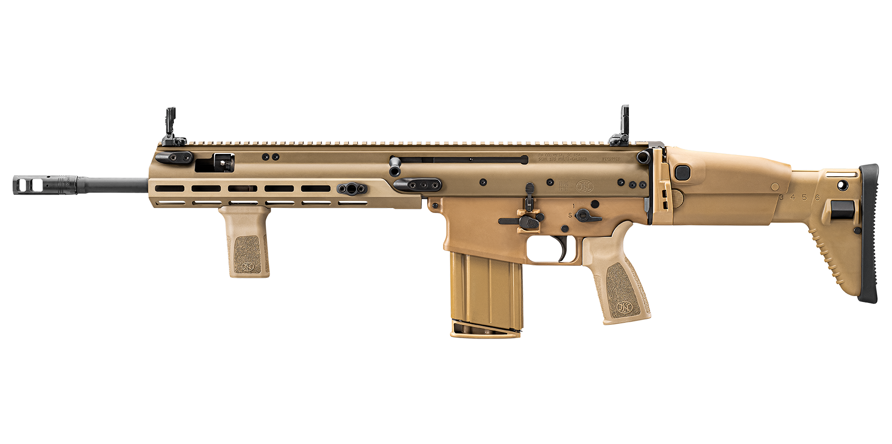 F.M.H.USA Büchse Scar 17S Next Generation FDE Kal.308 Winchester, Bild 6 von 6