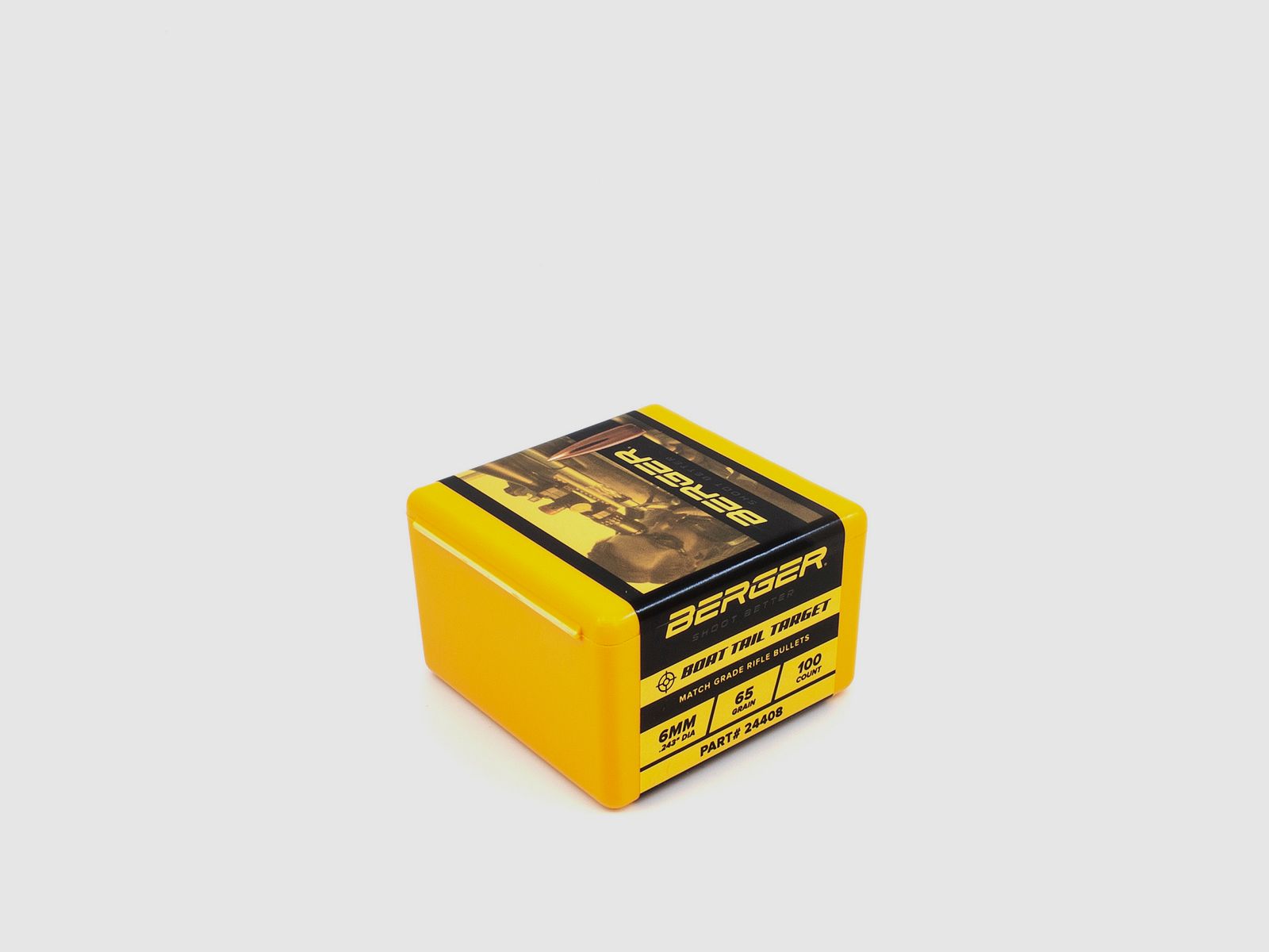 Proiettile Berger 6mm/.243 BT Target 65GR 100 pezzi