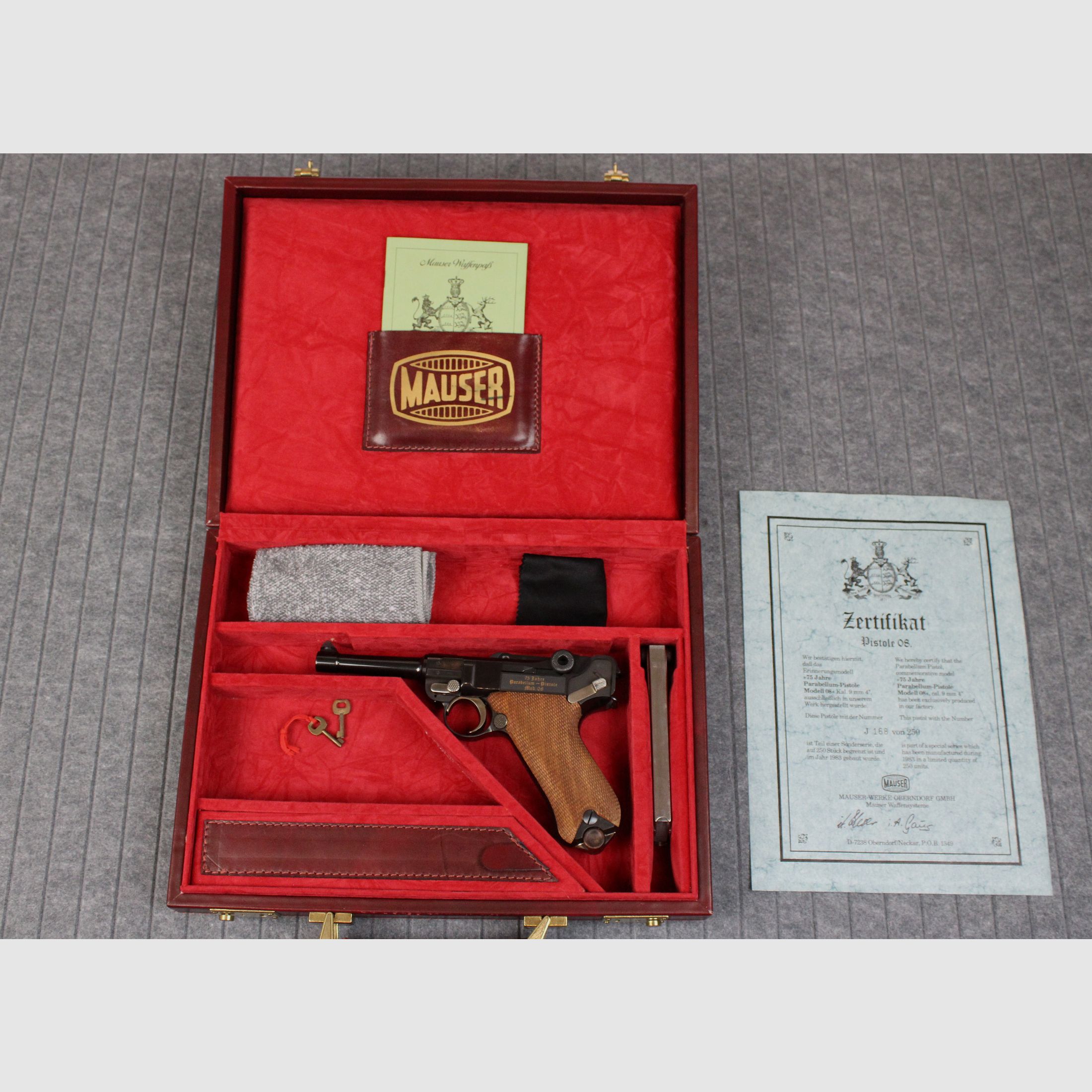 Mauser P 08 75 Jahre Parabellum  9mm Luger