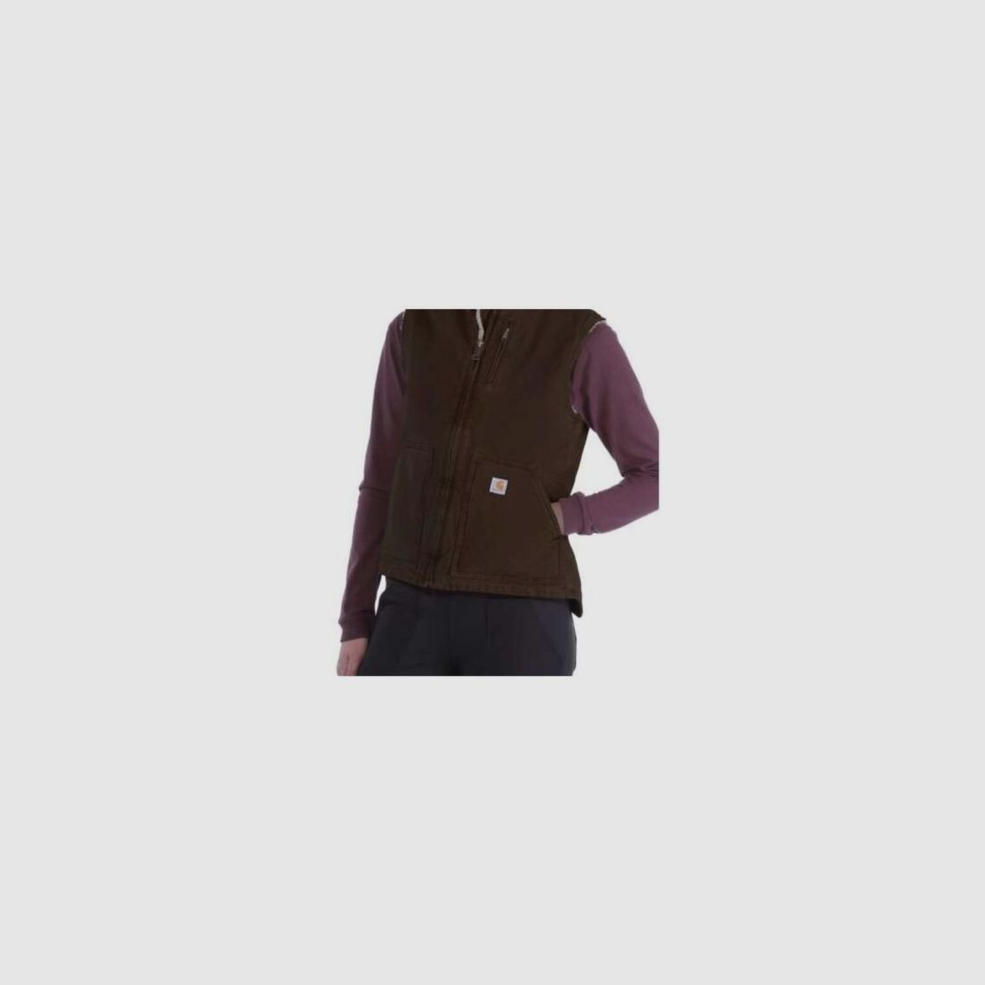 Carhartt Damen Weste Sandstone Mock Neck