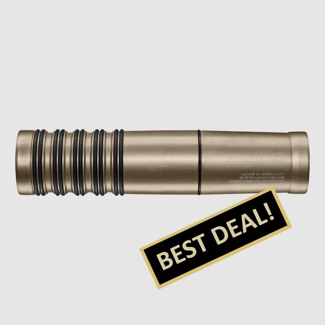 Silenciador Krontec OR-60 - calibre .264 / 6,5 mm tipo de rosca 1/2x20 UNF