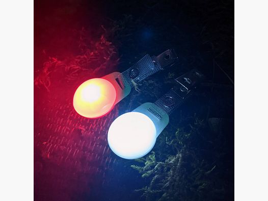 Hänsel & Gretel: LED Blinklichter zum Markieren bei Dunkelheit - 2er Set