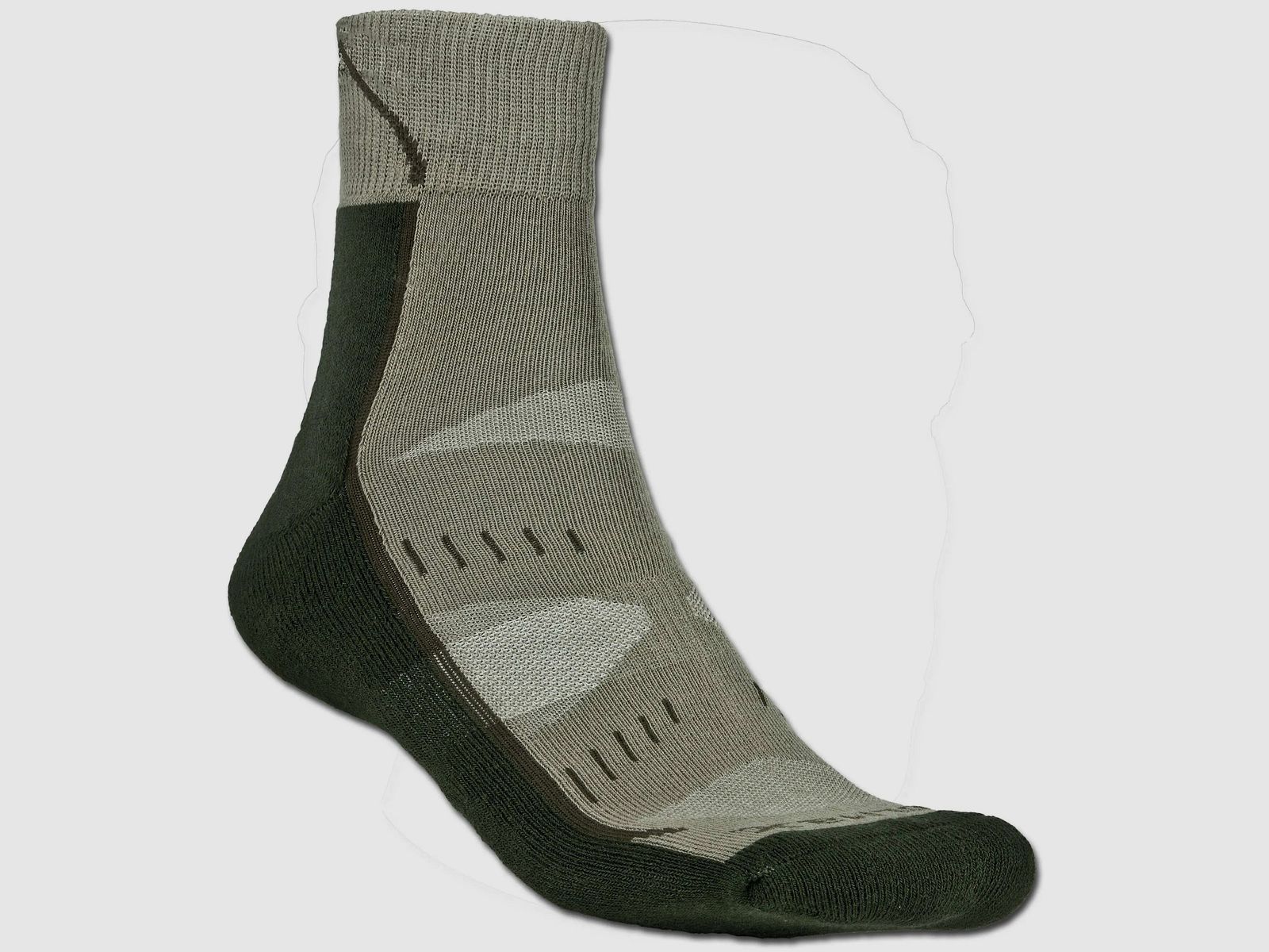 Fox Outdoor Fox Outdoor Trekkingsocken Arber oliv