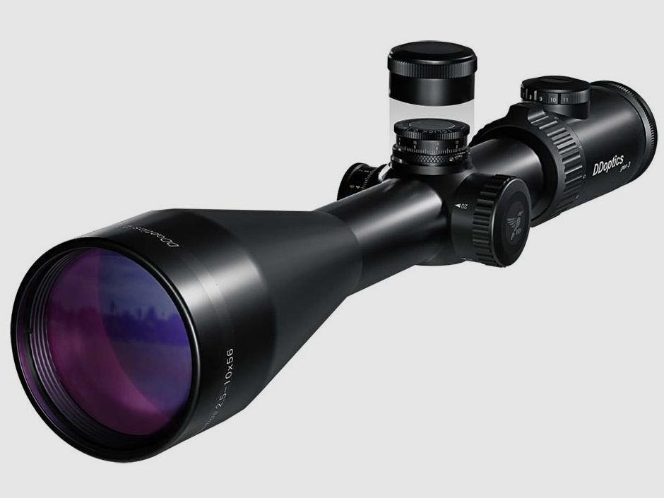 DD-Optics Night Falcon N-FX MRAD iFiber 2.5-10X56 Scopes