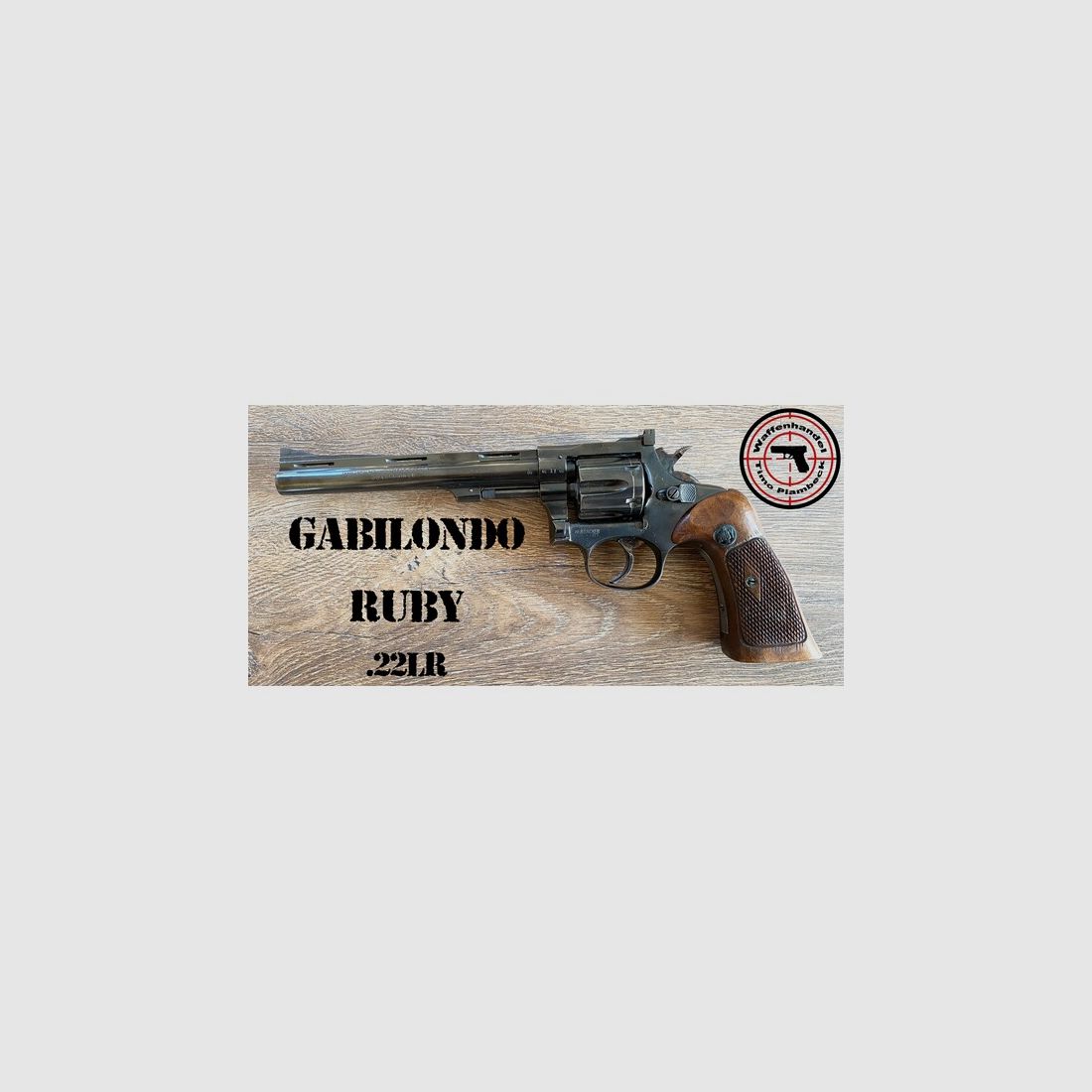 KK-Revolver Gabilondo Ruby in .22lr