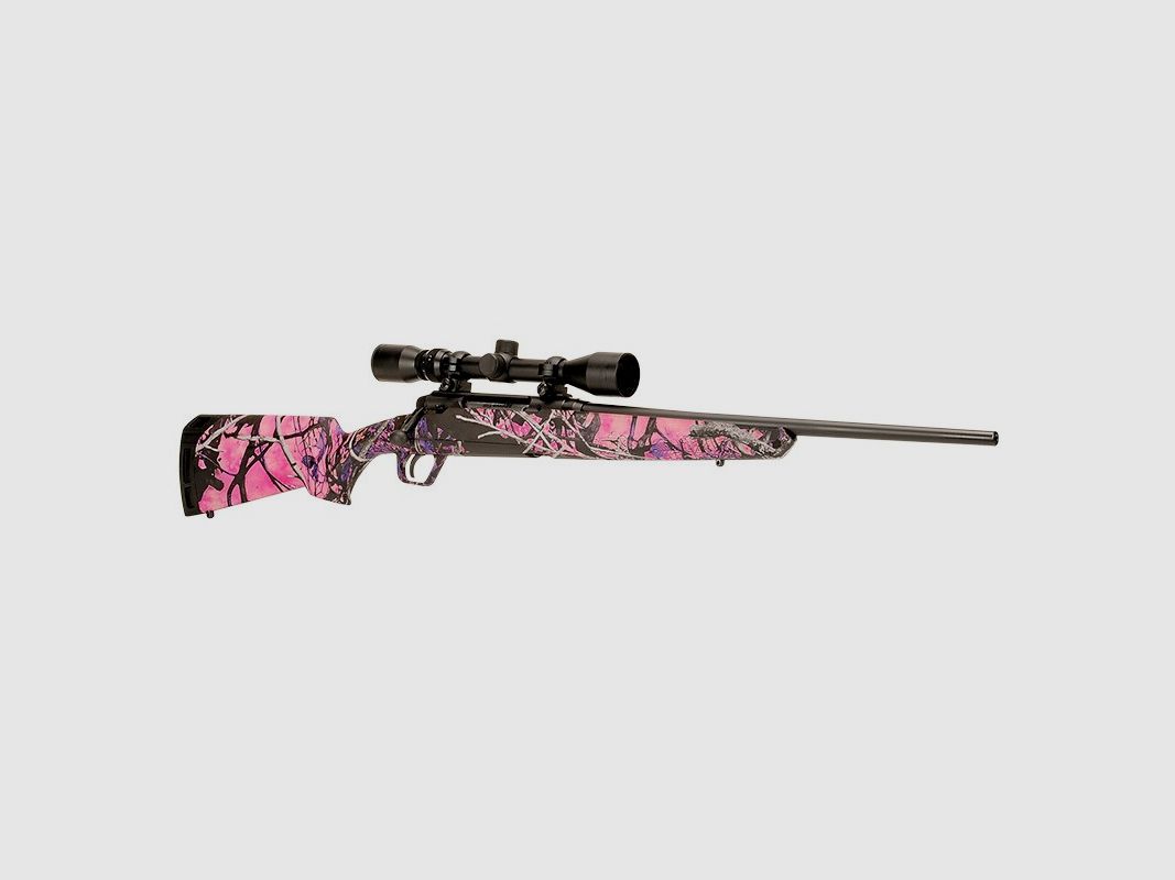 CARABINE SAVAGE AXIS XP CAMO COMPACT MUDDY GIRL CALIBRE 243 WIN, image 3 sur 6