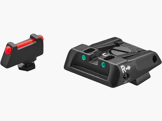 Hausse et guidon LPA SPF à fibre optique pour Glock 17 à 48 (variantes X incluses)