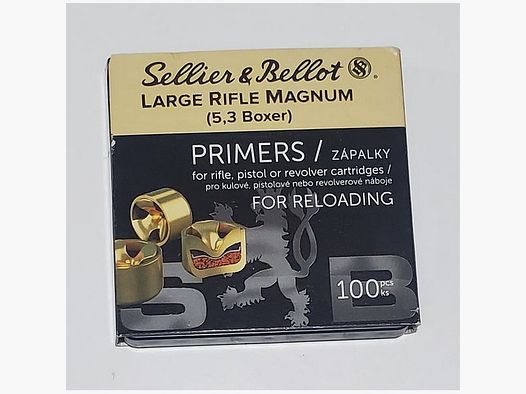 Sellier&Bellot Zündhütchen 5,3mm Large Rifle Magnum
