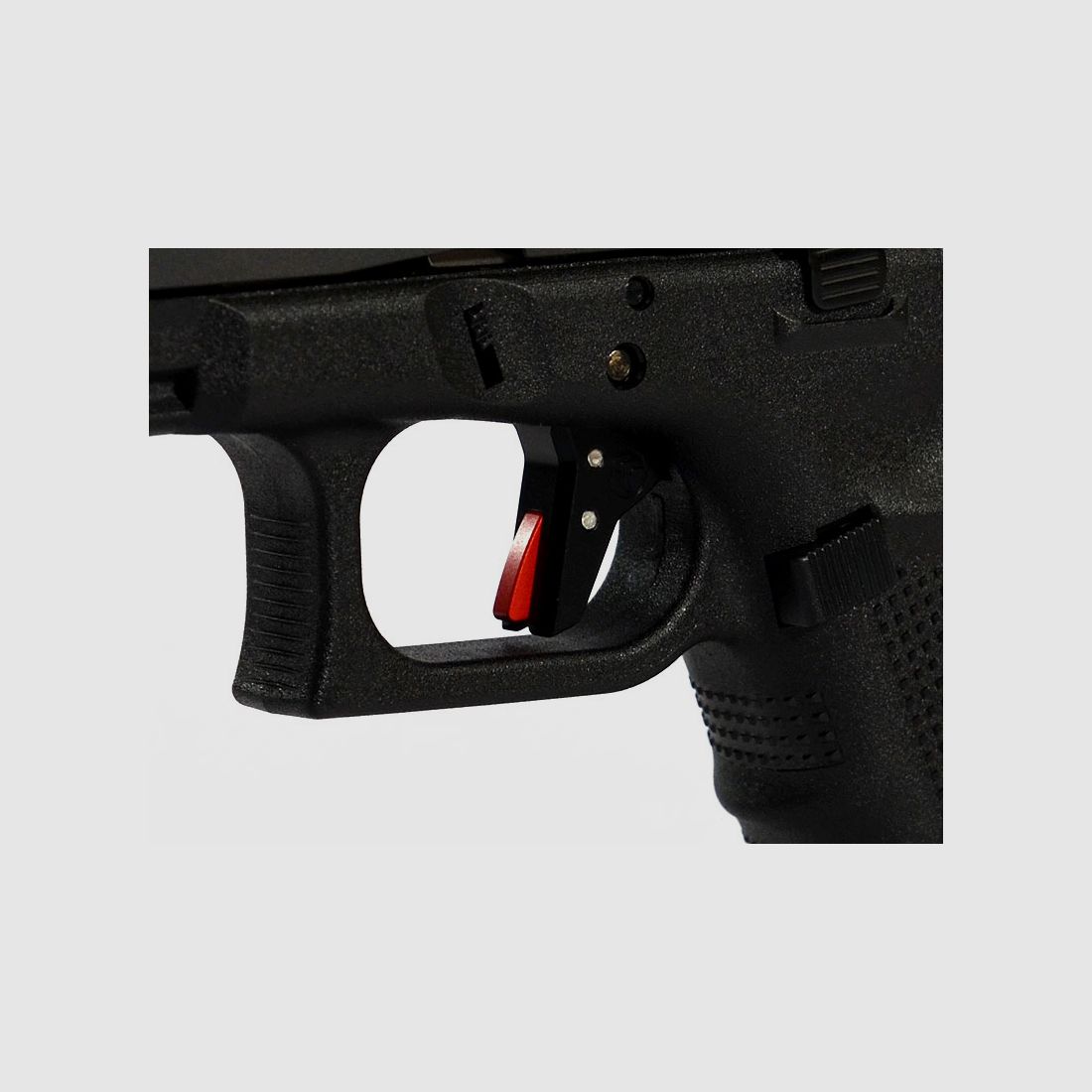 TIMNEY GLOCK Alpha Competition Trigger, RED for Gen5 (Small Frame)