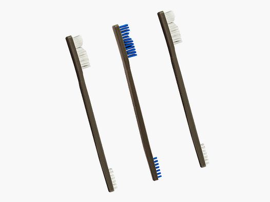 Juego de cepillos de nylon Otis 3 piezas