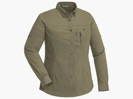 Pinewood Bluse Tiveden Anti-Insect H.Olive
