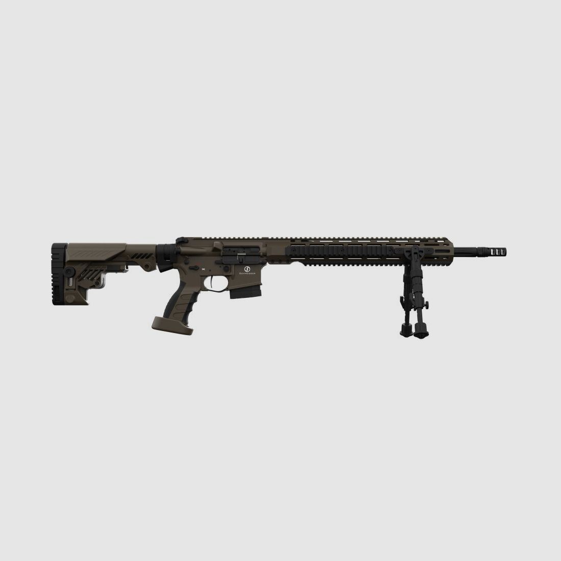 Schmeisser AR15 DMR 18 - .223 Rem - FDE (Terre Brune Plate)