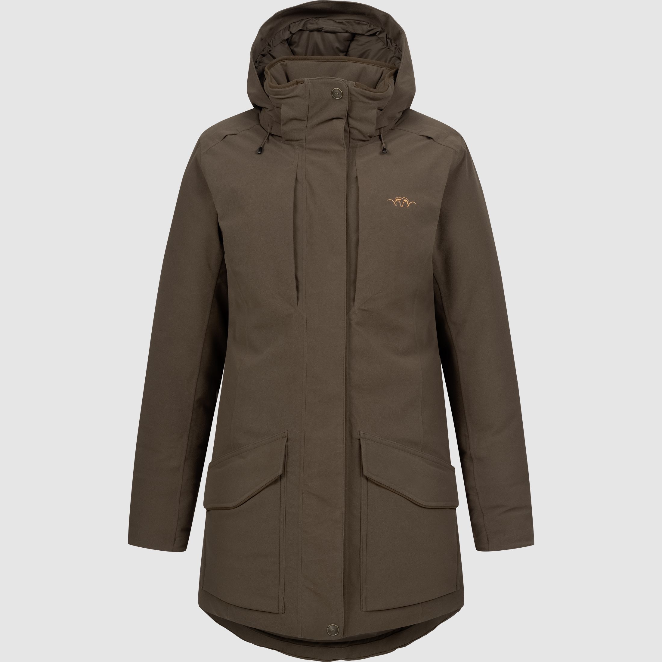 Damen Daunen-WP Jacke Janina Dunkelbraun Dunkelbraun 34