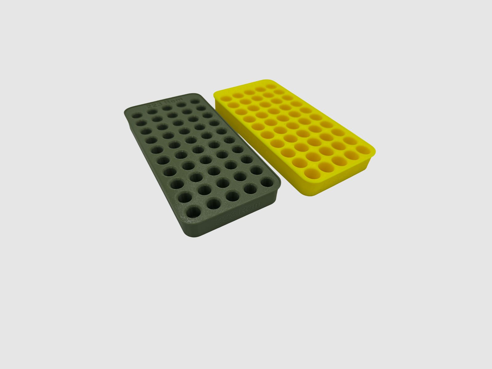 Reloading board for 9 mm, .308 & others – Structured case holder