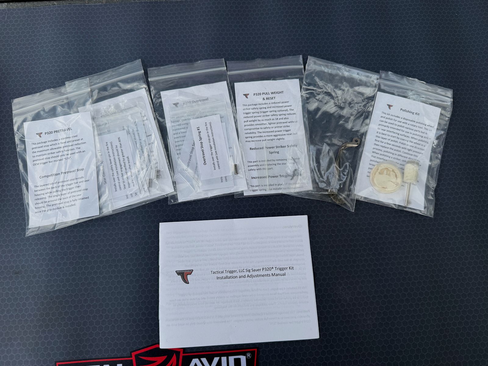 Sig Sauer P320 X-Five complete set