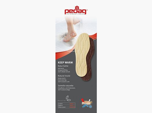 Pedag® Keep Warm Einlegesohlen