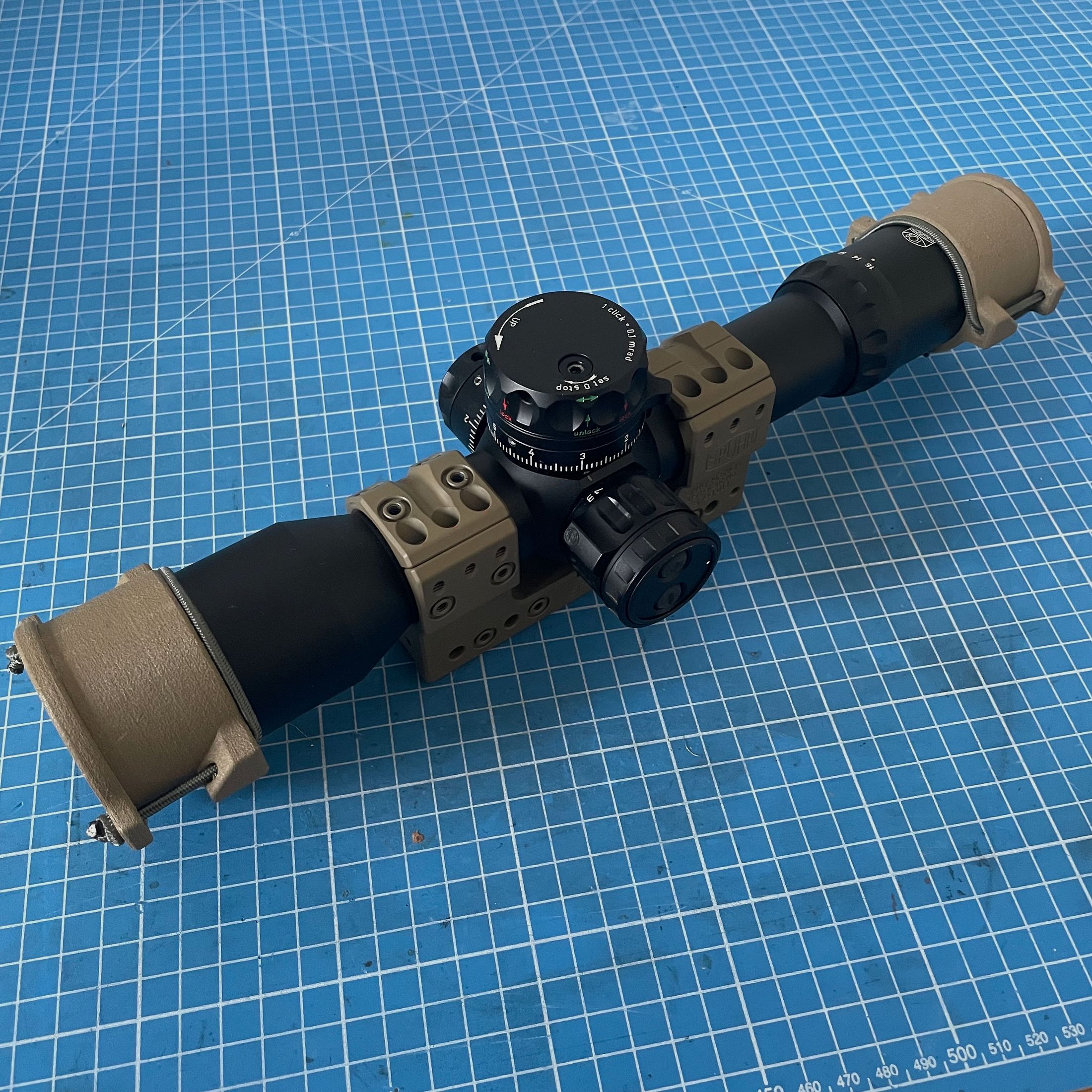 IOR Breaker 2-16x42 richtkijker met Spuhr montage