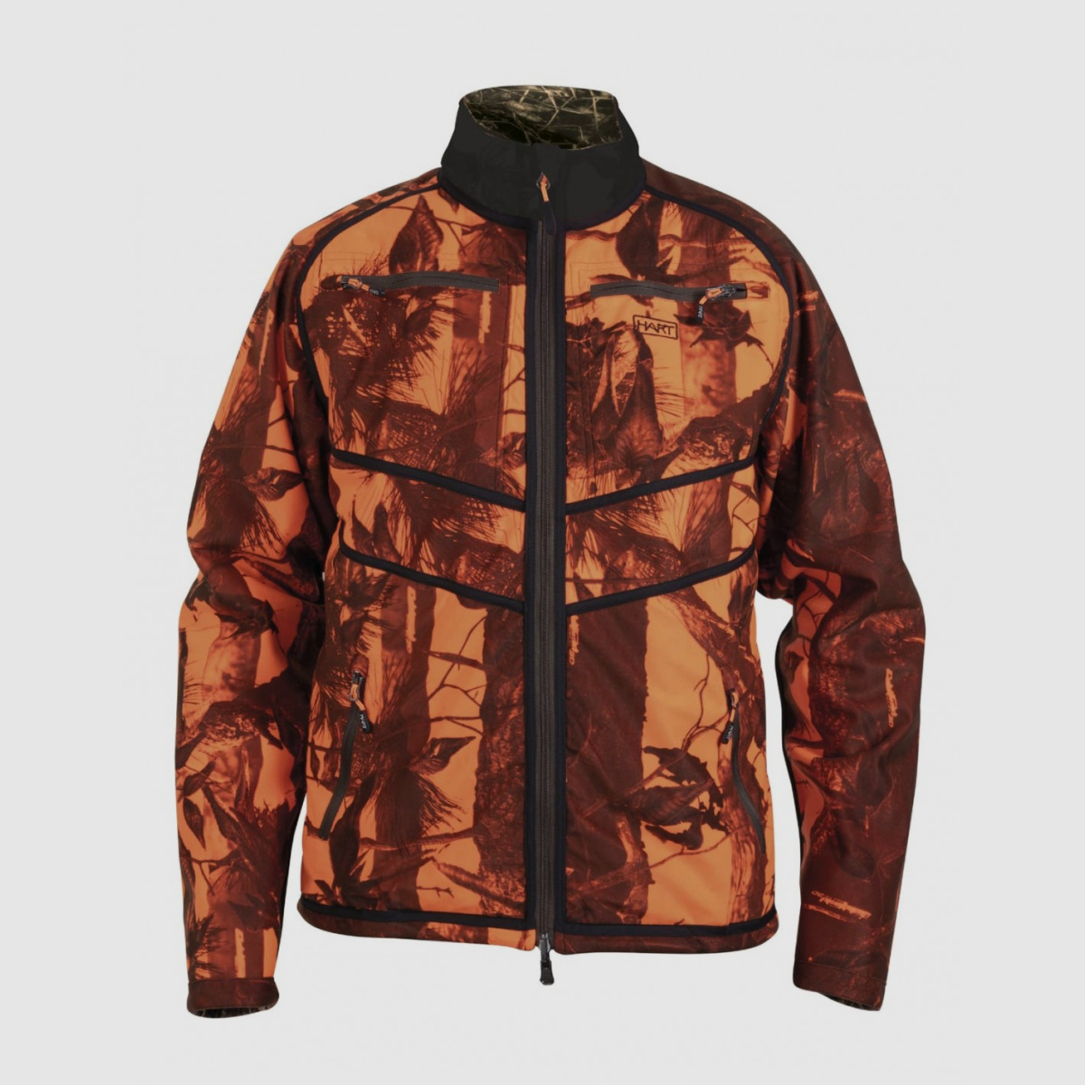 HART Sosbun 2D Wendejacke Camo Green/ Orange Blaze