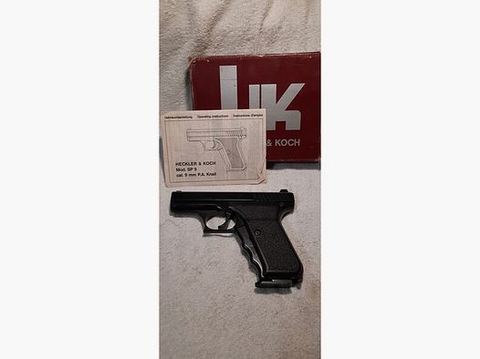 Pistole HECKLER UND KOCH SP9 von Umarex 9mm PAK