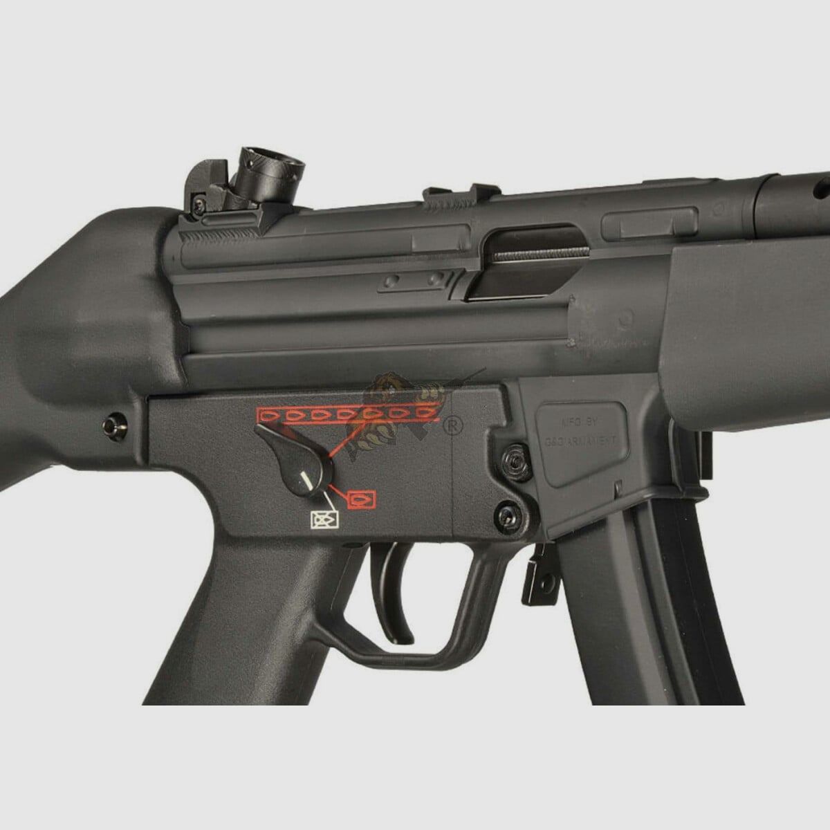 G&G EGM A4 in schwarz mit PBB Airsoft Frei ab 18 - S-AEG -F-