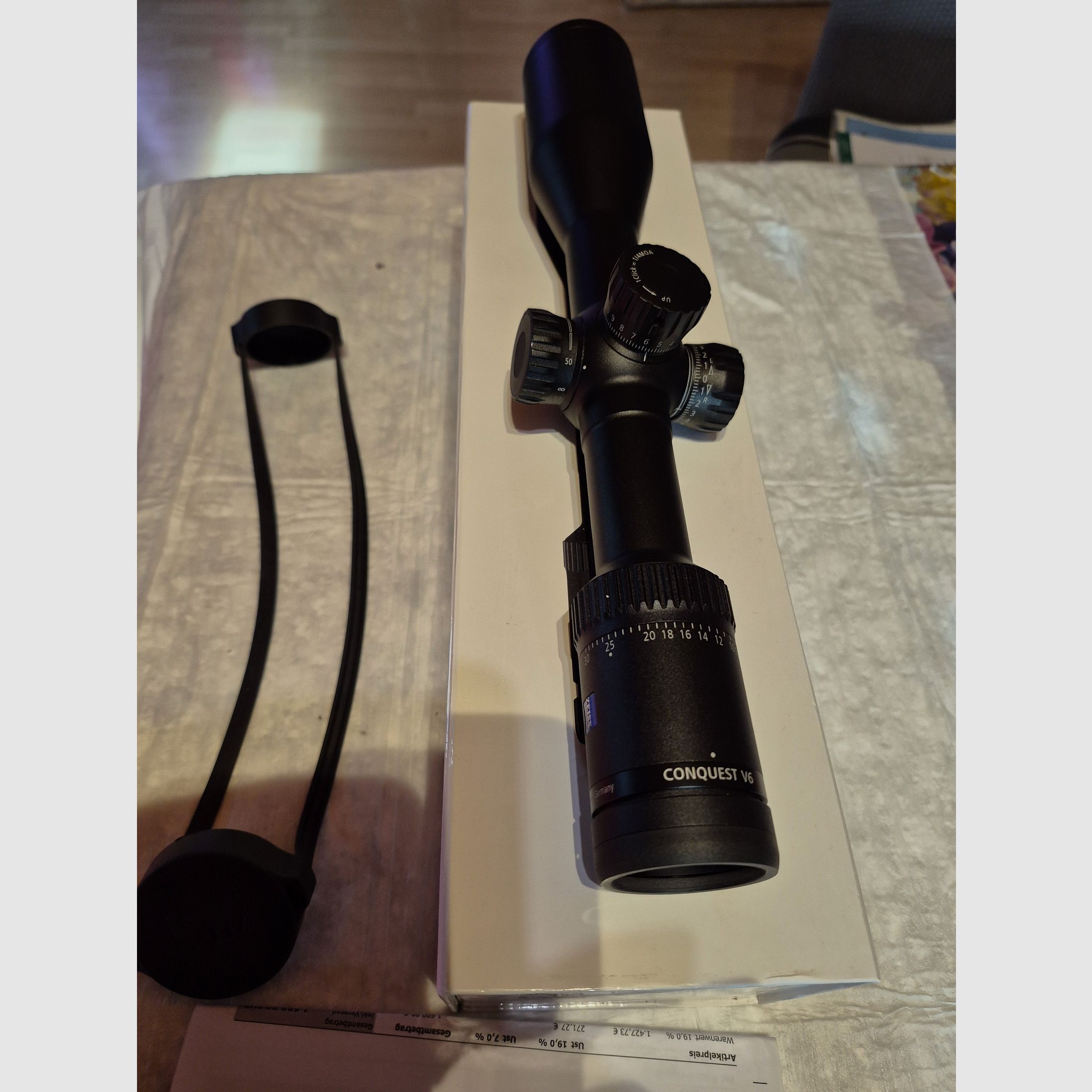 Zeiss Conquest V6  5-30 x50 ASV  Absehen 93  neuwertig