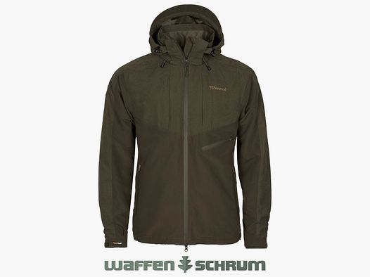 Pinewood Jacke Furudal Caribou Hunt Extreme Suede Brown/D.Olive