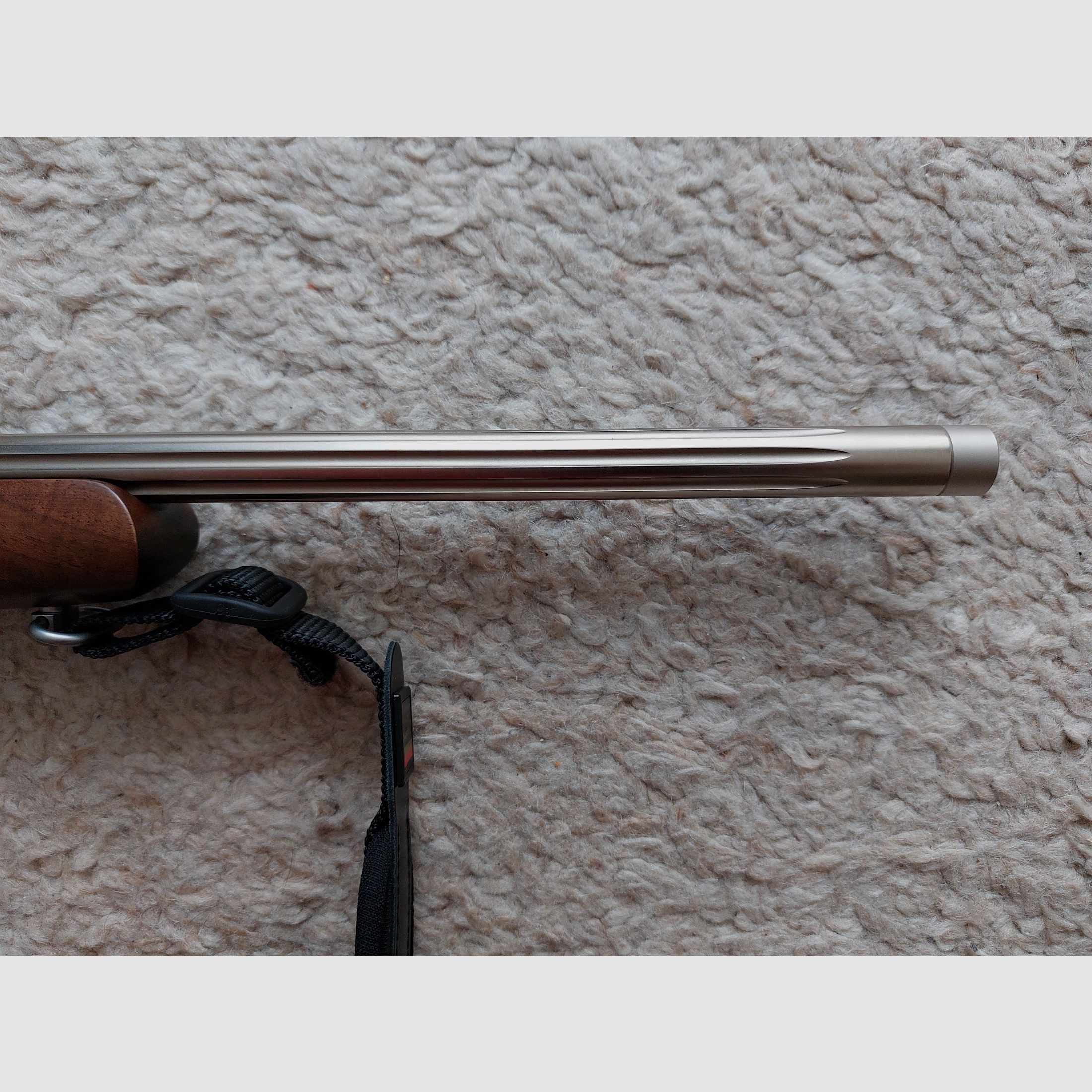 Action en acier HS nickelée en .308 Winchester avec un canon de 51 cm