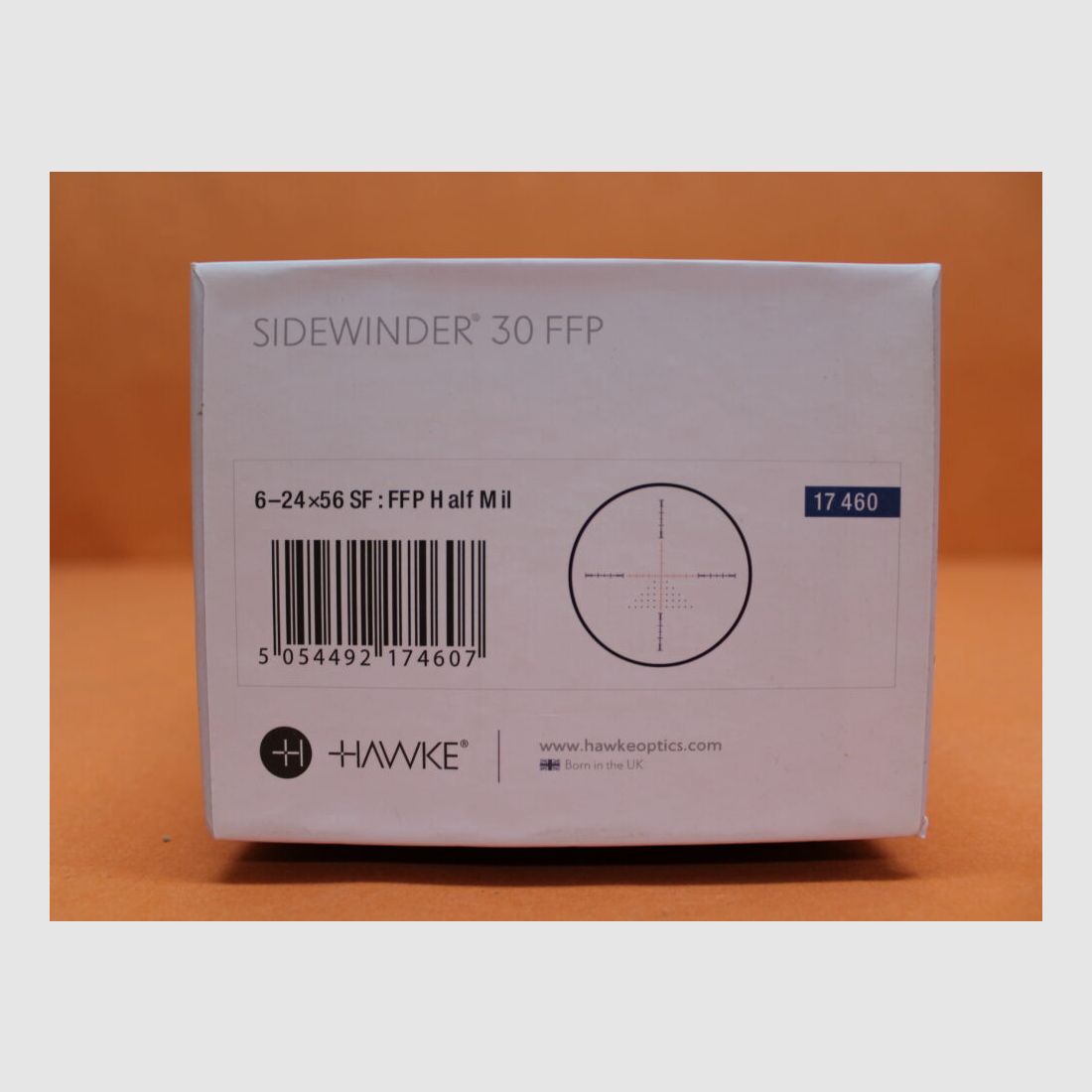 HAWKE HAWKE Sidewinder 30 FFP riflescope 6-24x56 (17460) Half Mil reticle (1st focal plane)