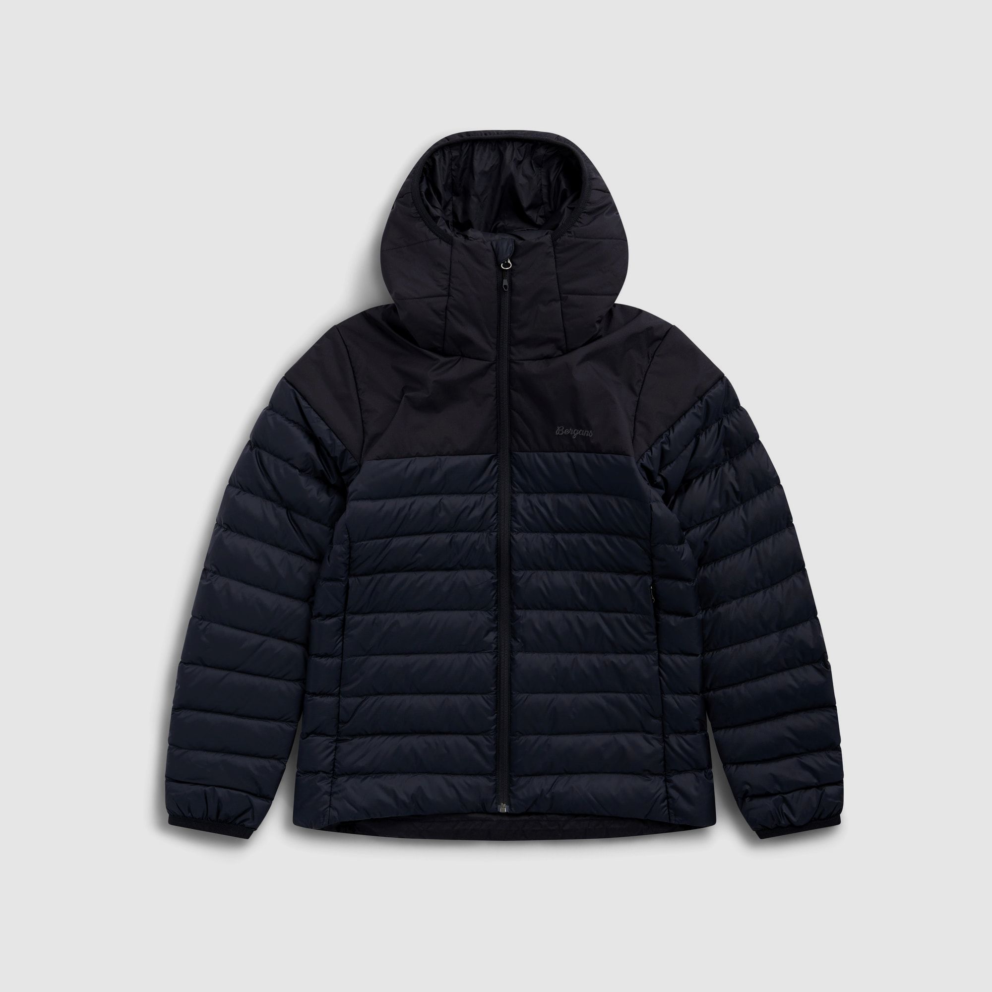 Bergans Lom Light Down Hood Jacke Damen Black XXL