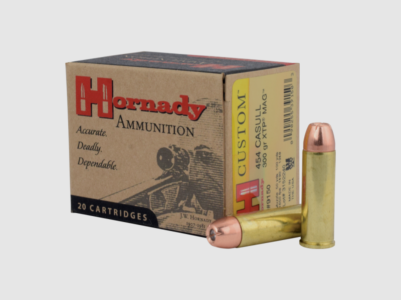 Hornady XTP Mag 300gr .454 Casull (20stuks)