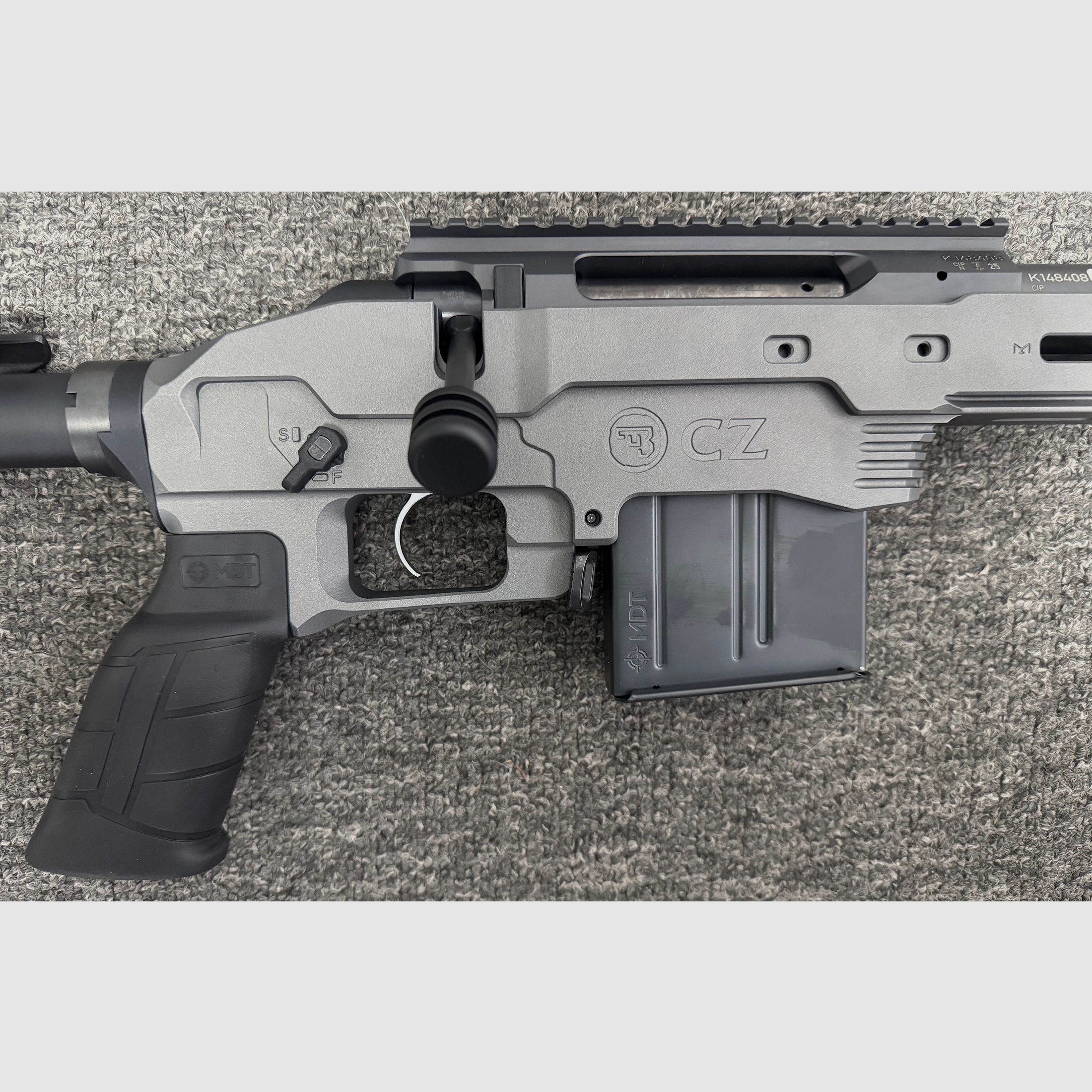 CZ 600+ MDT Gris, 6,5 mm Creedmoor - ARME NEUVE