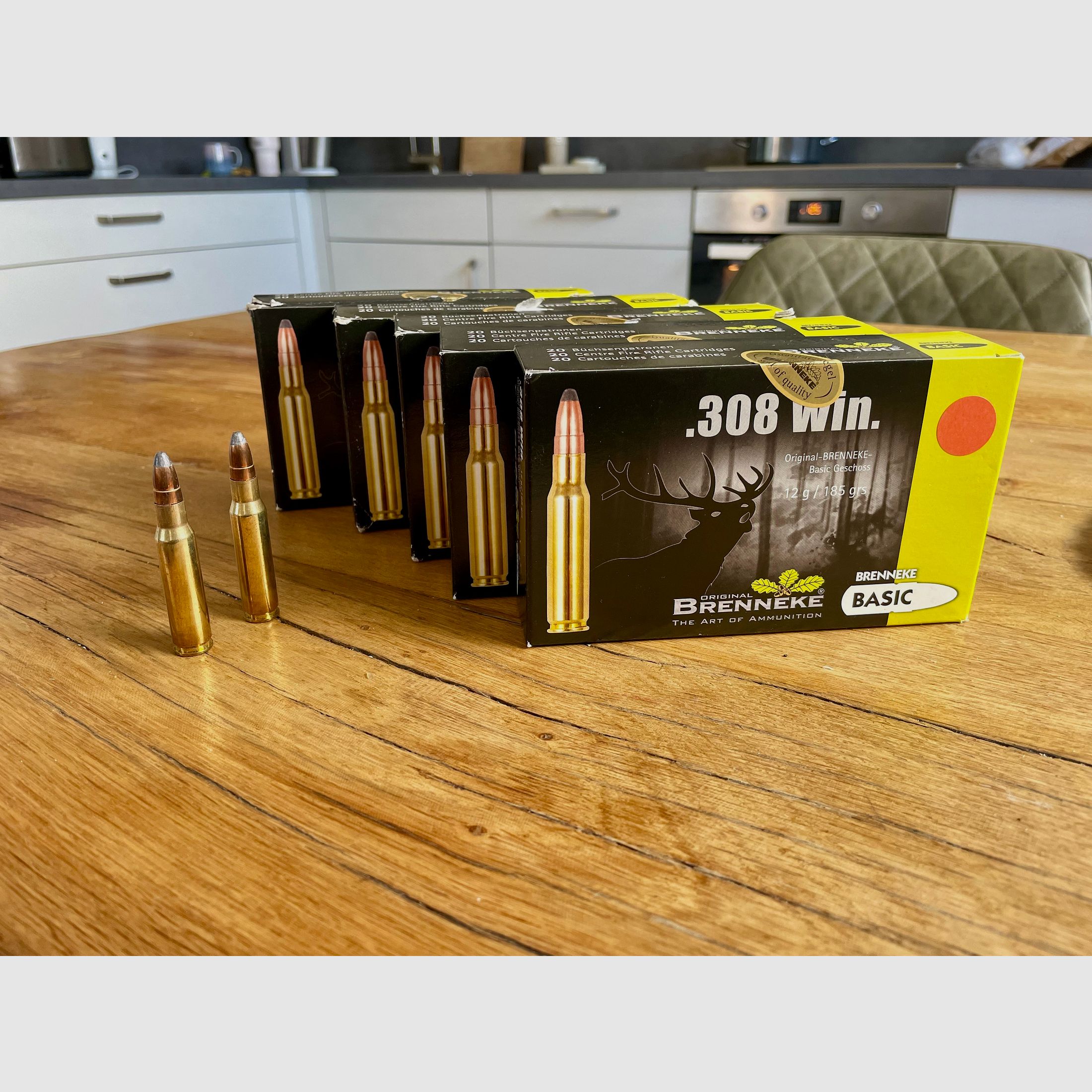 Brenneke .308 Win. BASIC TLM 12,0g/185grs.